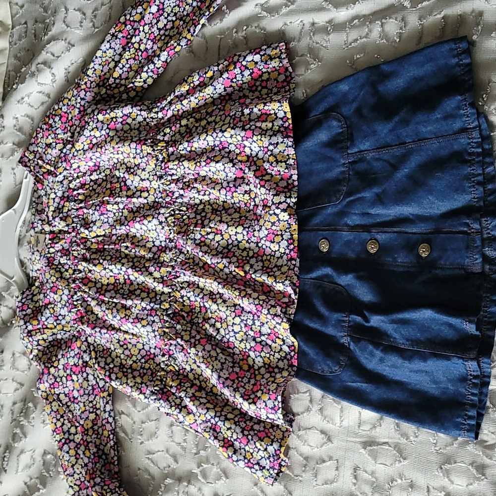 Girls skirt and matching top